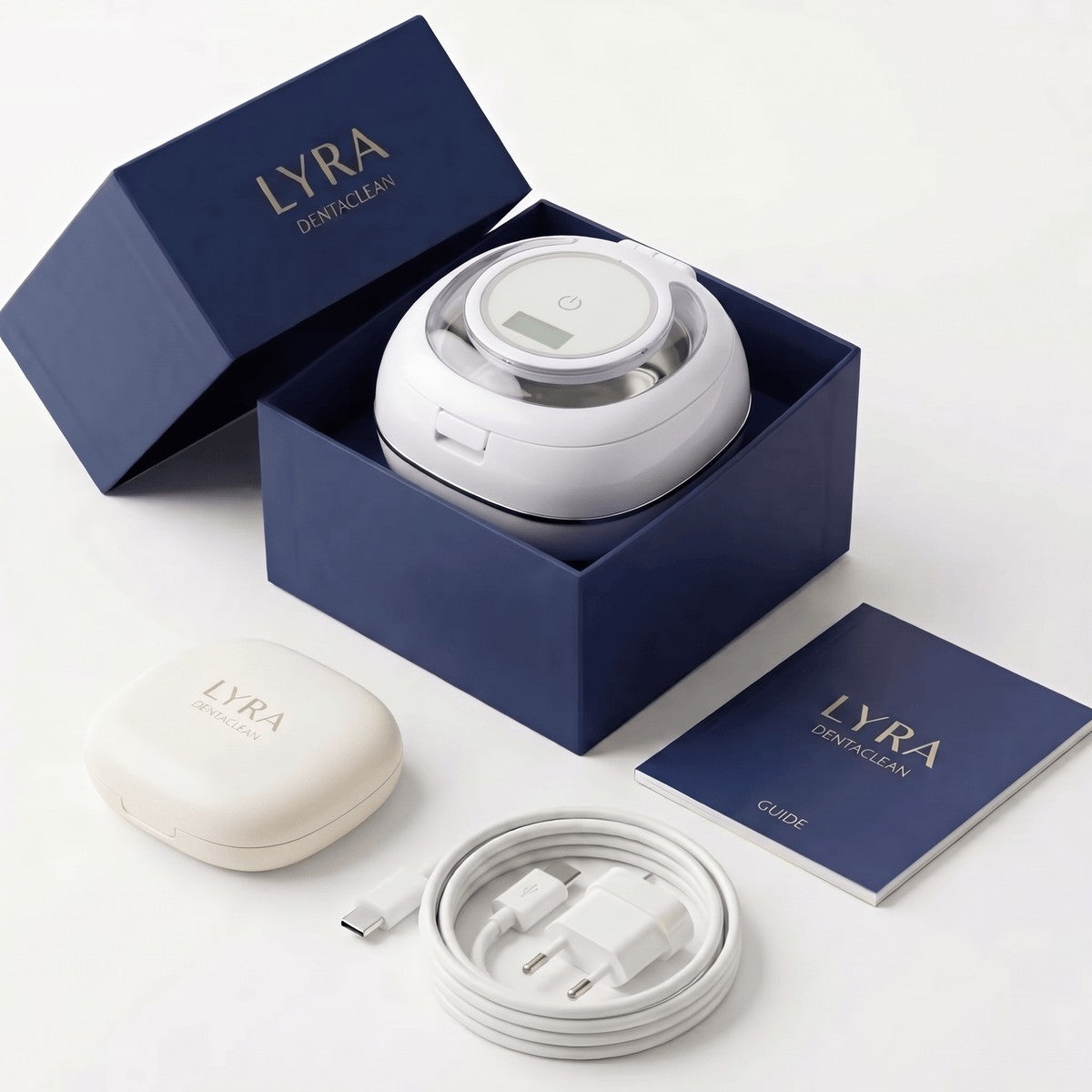 DentaClean – Pulitore a ultrasuoni e UV per dentiere